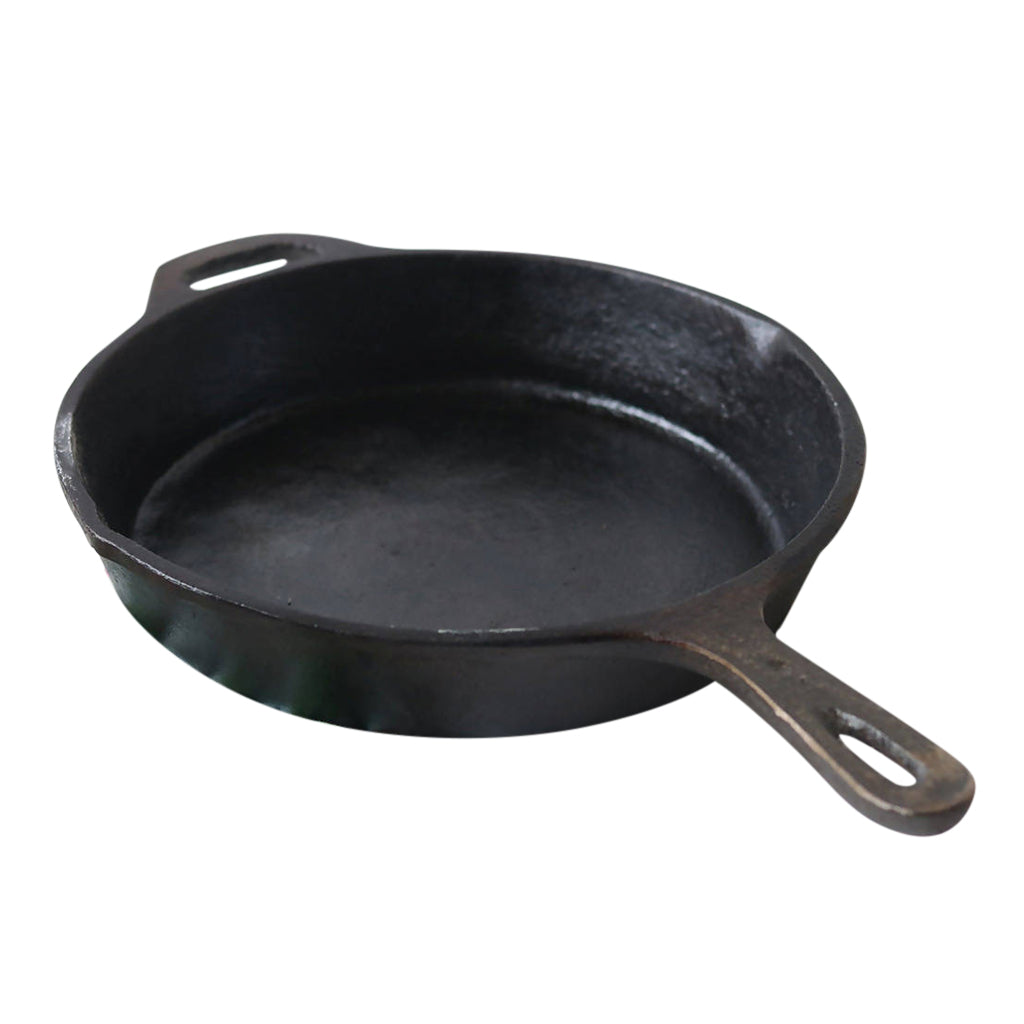 Cast Iron Pan | Pre-Seasoned Skillet | 10.25 inches By Green Heirloom