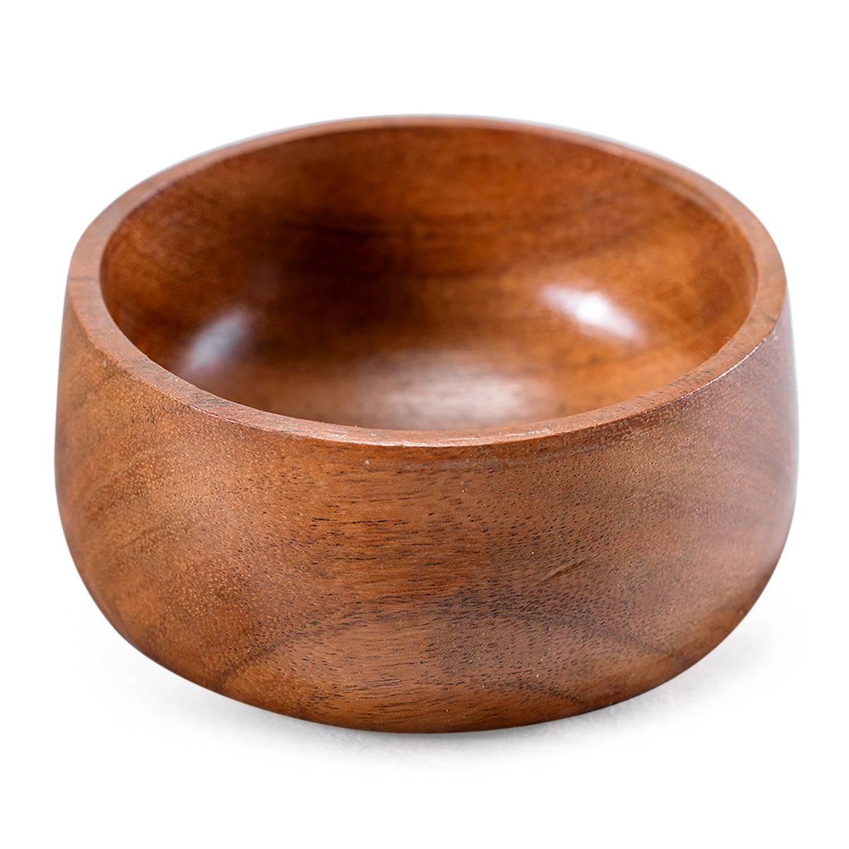 Wooden Bowl l Acacia Wood | Brown | Set of 2 By Araana Home