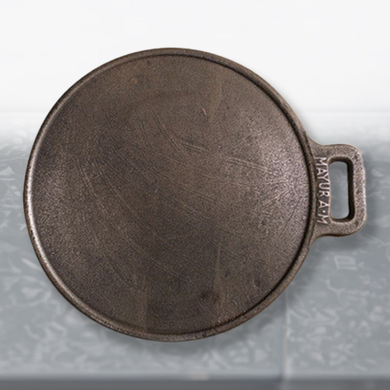 Cast Iron Dosa Pan | Greyish Black By Getkitch