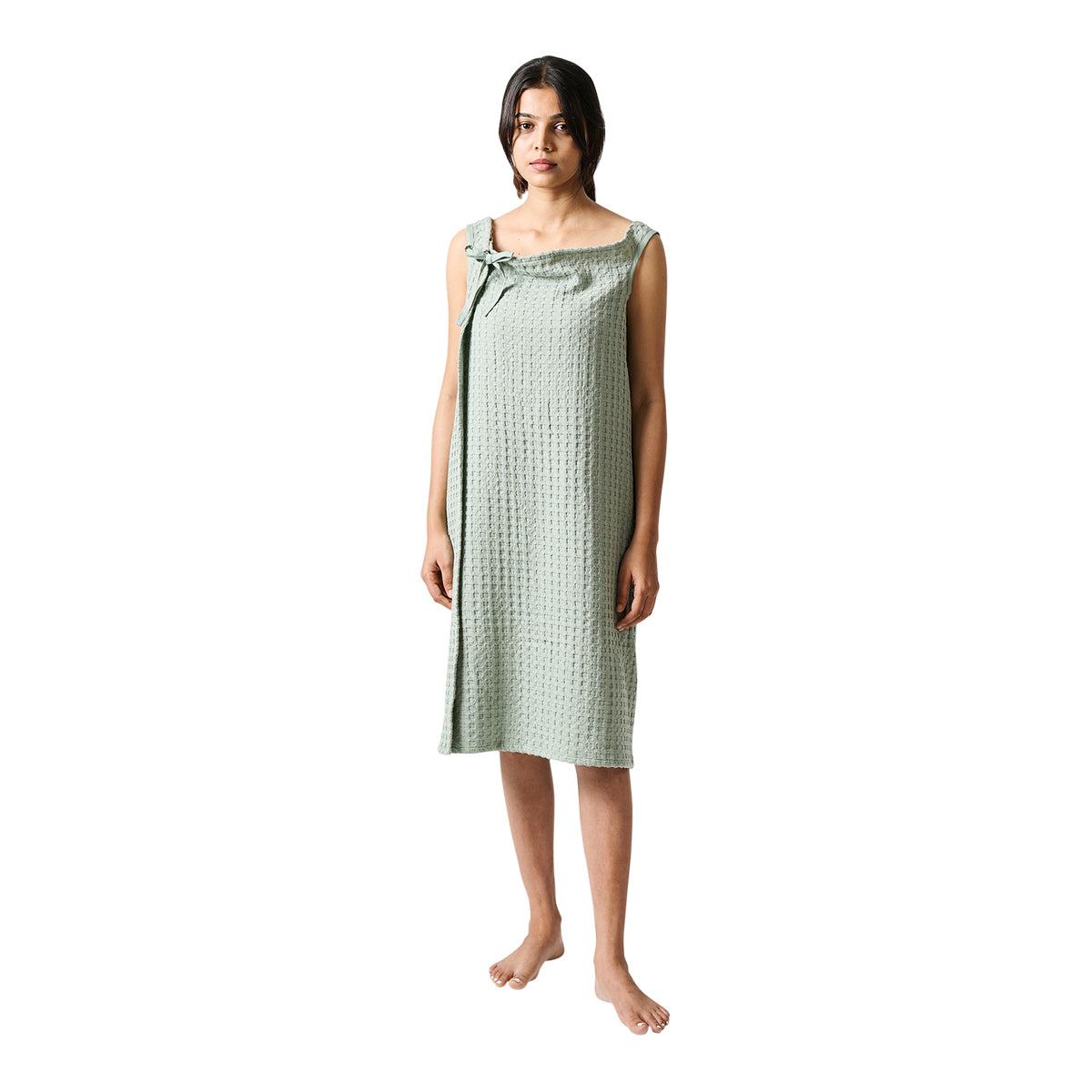Cotton Bath Towel Wrap | Jade Green By Oodaii