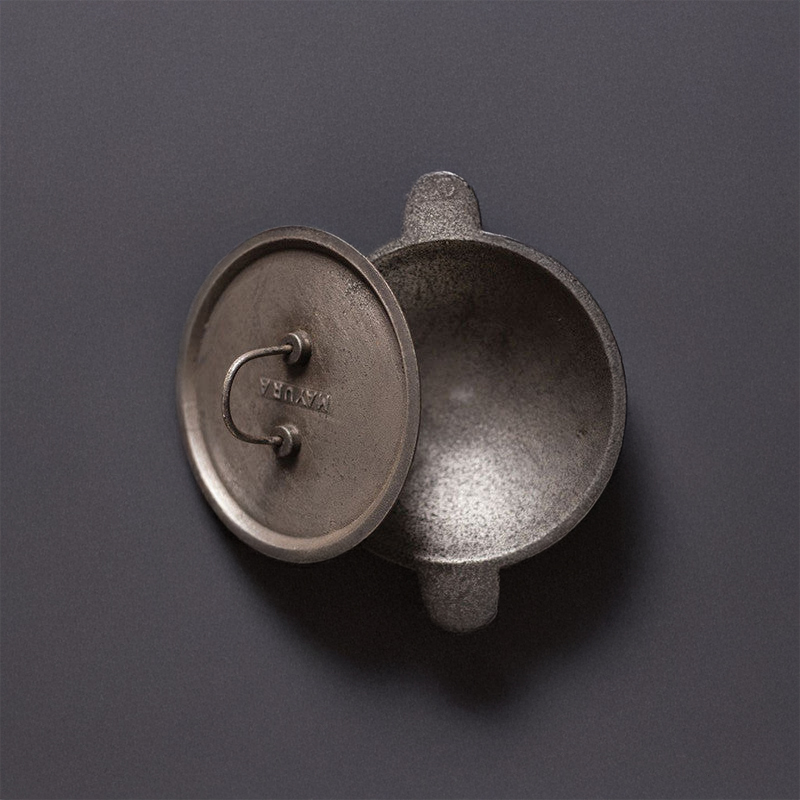 Cast Iron Appachatti with Lid | Greyish Black | 8.5 inches By Getkitch