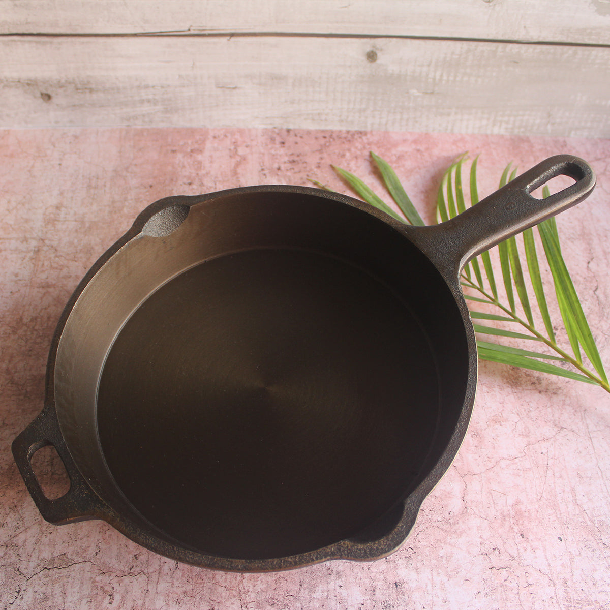Cast Iron Skillet | Black | 8 Inches By EarthBound
