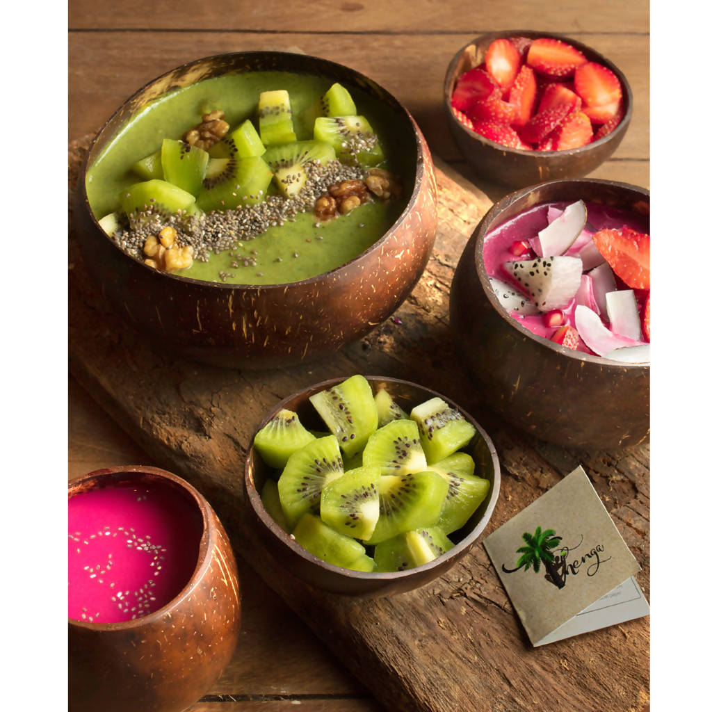 Coconut Bowl | Set of 4 By Thenga