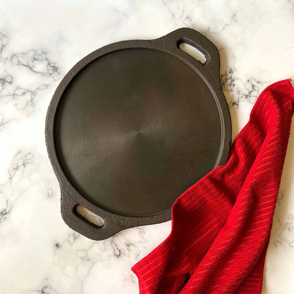 Cast Iron Tawa | Dosa Tawa | 12 Inches By Green Heirloom