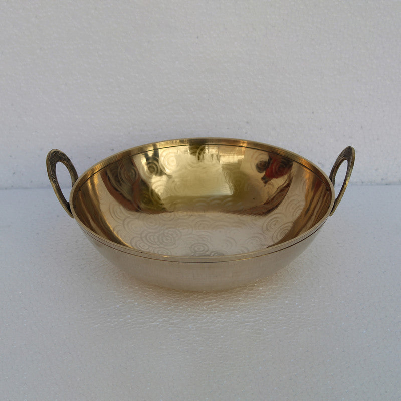 Brass Kadhai for Cooking By Indian Bartan