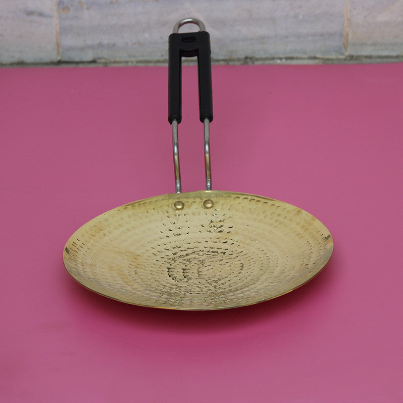 Roti Tawa | Brass Utensils | Dia-25 cm By Indian Bartan