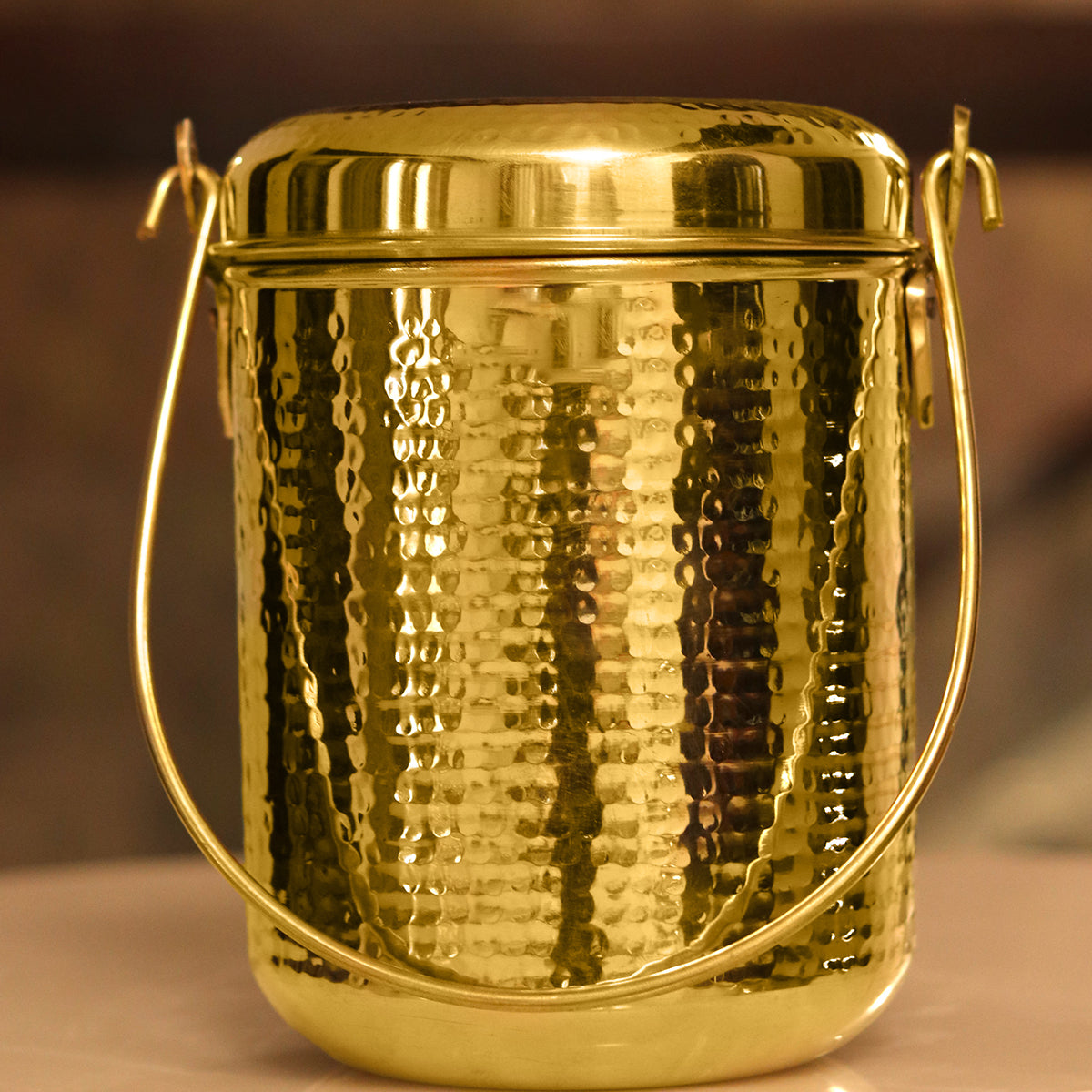 Brass Milk Pot By Indian Bartan