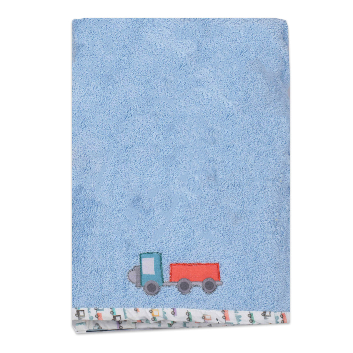 Organic Cotton Kids Towel Set | Blue | Set of 3