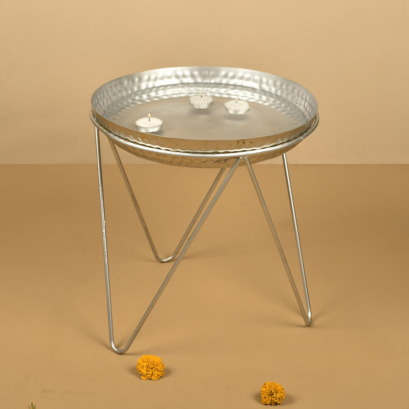 Iron Urli | Pooja Items | Nickel Finish