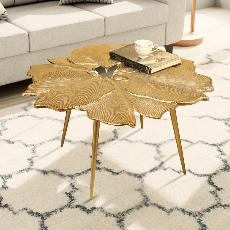 Petals Metal Coffee Table | Golden By Manor House
