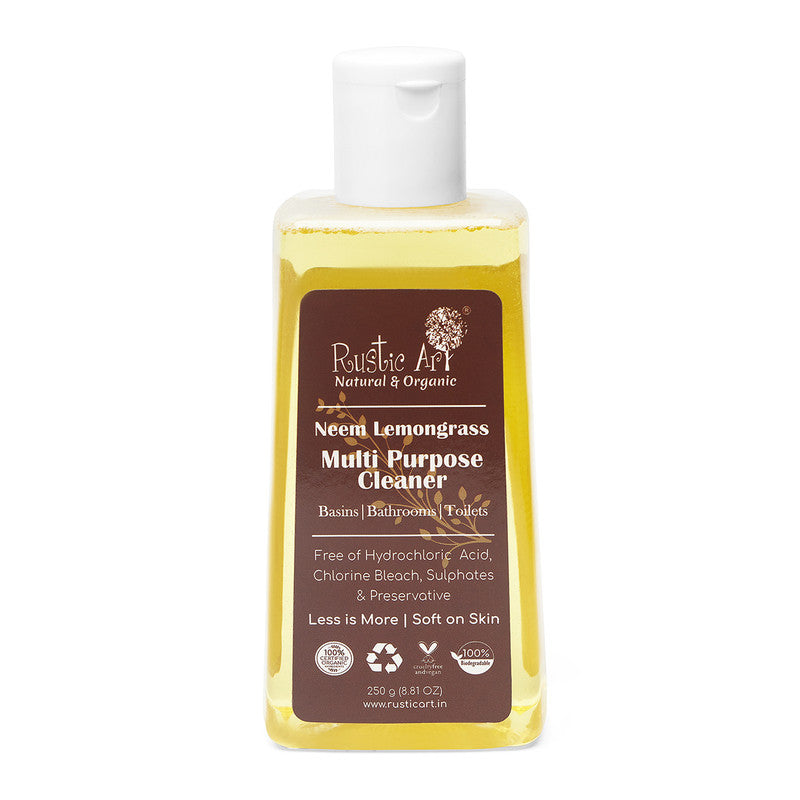Multipurpose Cleaner | Neem Lemongrass | 250 g By Rustic Art