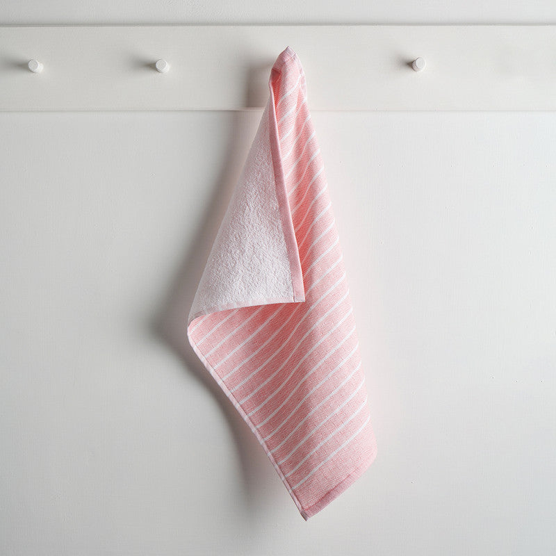 Cotton Hand Towel | Ultra-Soft | Peach Stripes | 40 x 60 cm