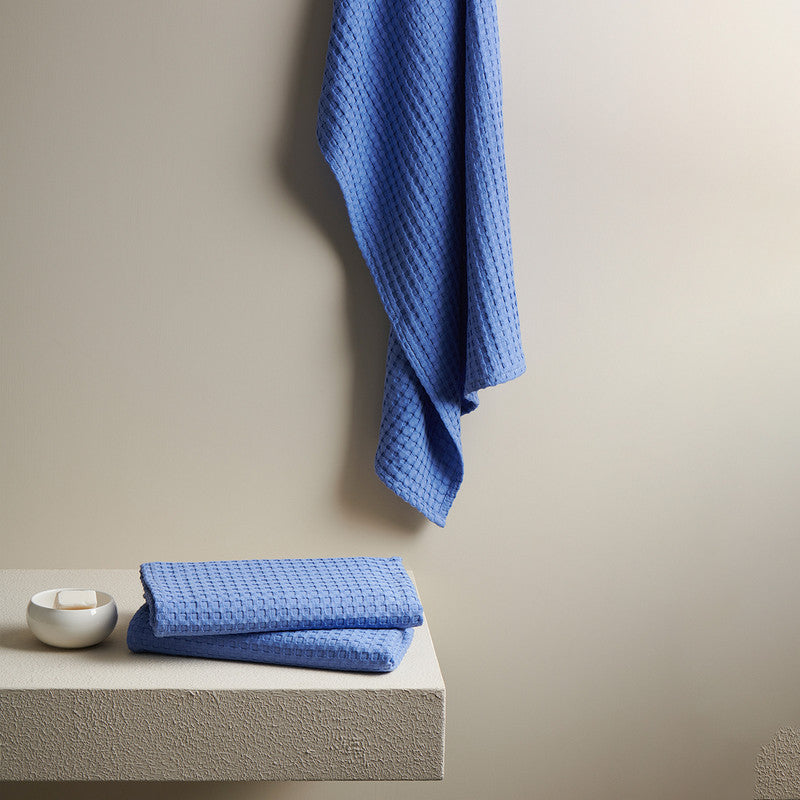 Cotton Bath Towel | Super-Absorbent | Cobalt-Blue | 70 x 140 cm By Oodaii