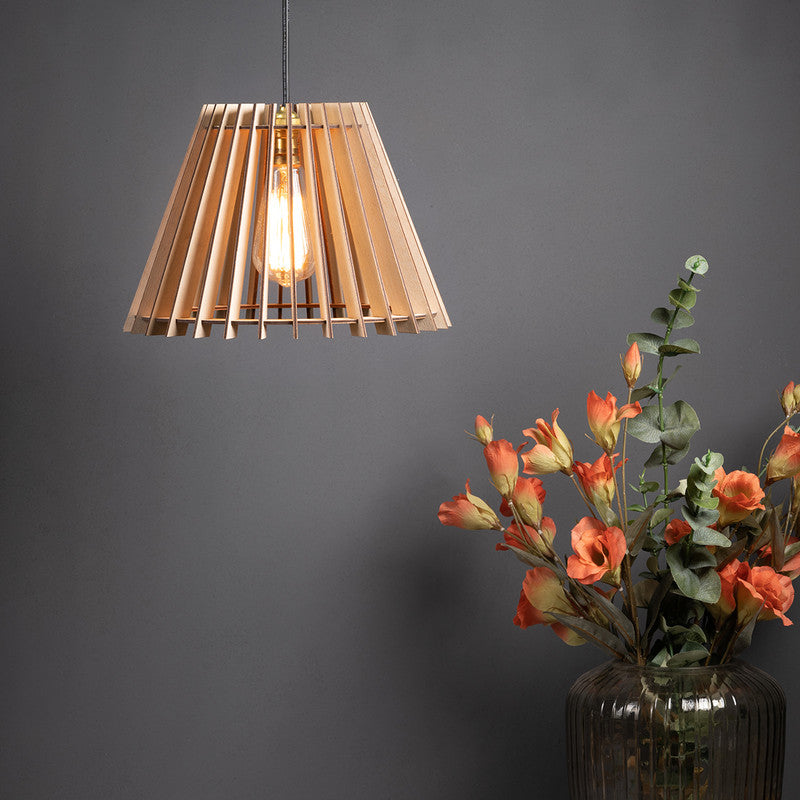 Birch Wood Ceiling Lamp | Home Decor | Beige By Think Artly