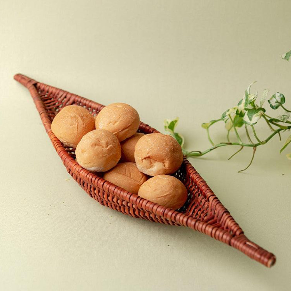 Wicker Serving Tray | Brown | 41 cm