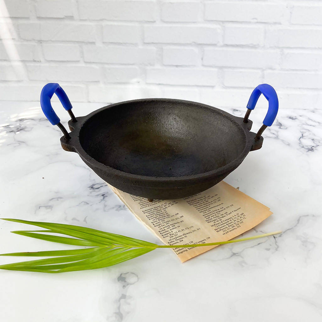 Cast Iron Cookware | Appam Pan | 8x3 inch By Green Heirloom
