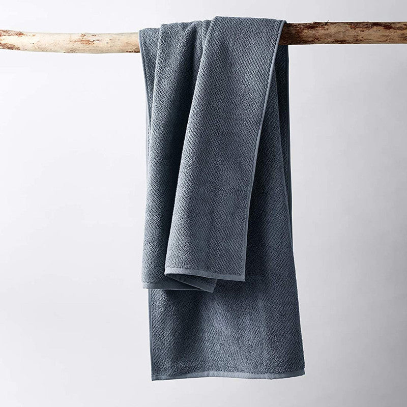 Organic Cotton Bath Towel | Blue By Amouve