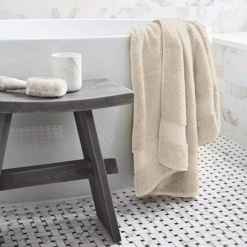 Organic Cotton Bath Towel| Ivory By Amouve